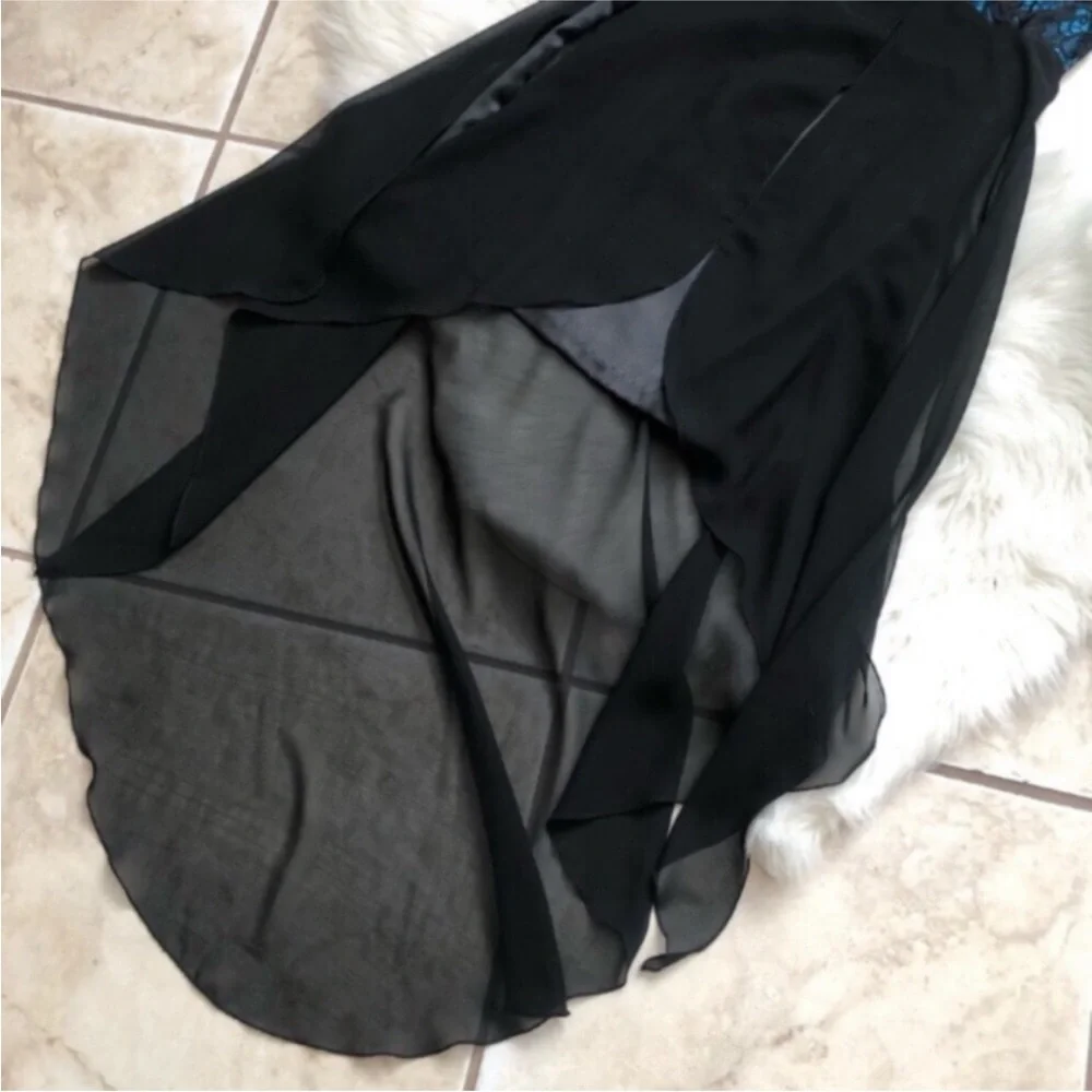 Jessica McClintock High Low Prom Dress - Picture 4 of 7